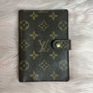Louis Vuitton Agenda PM Monogram Wallet Passport Cover Planner